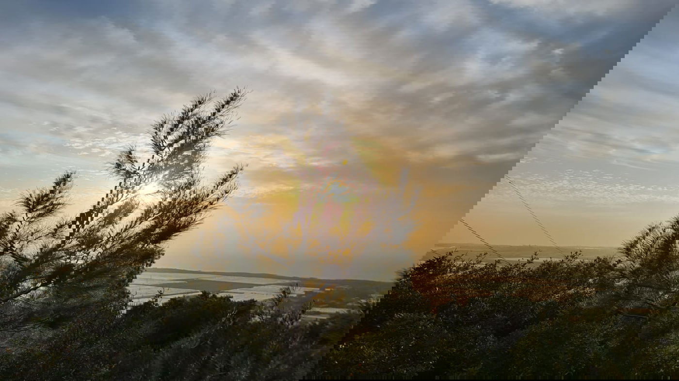 תיעוד עוצר נשימה: השקיעה בהרי הכרמל