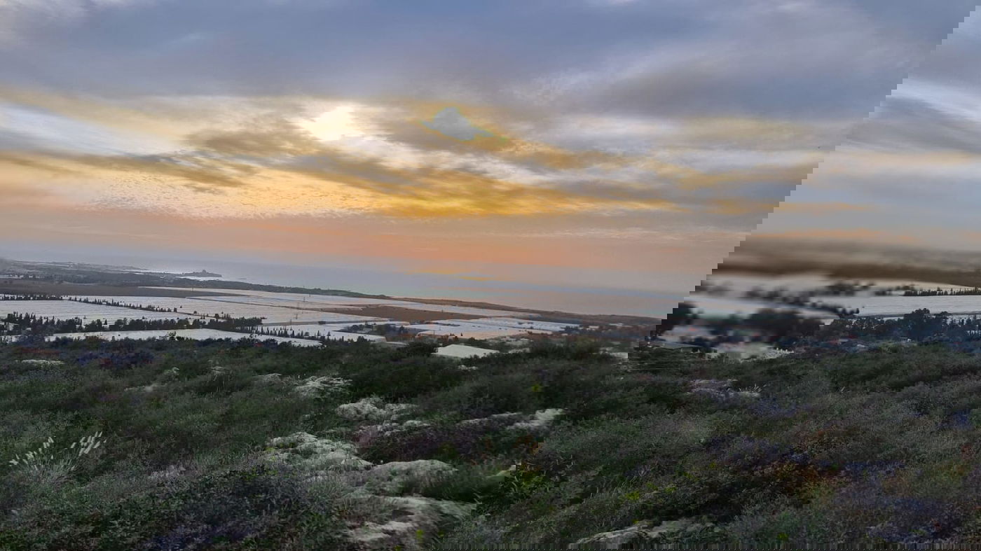 תיעוד עוצר נשימה: השקיעה בהרי הכרמל