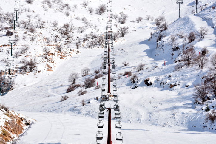 צפו: החרמון מעוטר במעטה הלבן  והחורפי