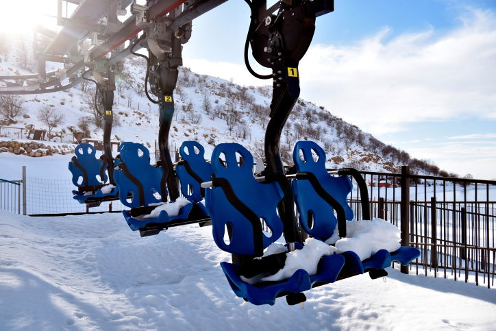 צפו: החרמון מעוטר במעטה הלבן  והחורפי