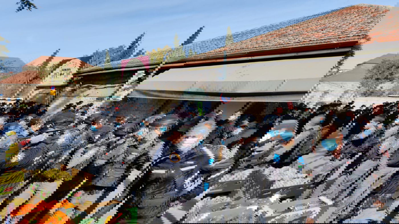 עימותים ומעצרים, בכניסה לחיידר הירושלמי