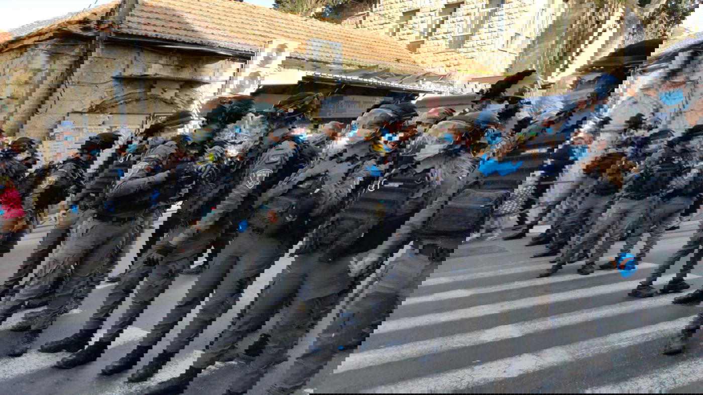 עימותים ומעצרים, בכניסה לחיידר הירושלמי