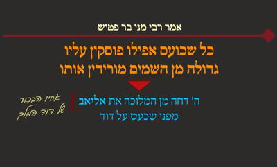 מסכת פסחים, דף ס"ו • סיכום והמחשה של הדף היומי