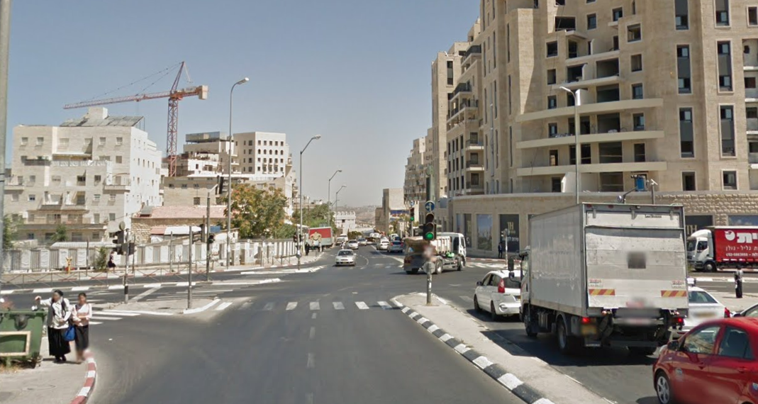 צומת שמגר טרום העבודות