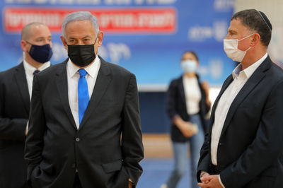 נתניהו אתמול בשדרות