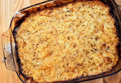 יאפצ'יק - קוגל משכבות תפוחי אדמה ובשר