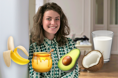 4 מסכות לשיער שאפשר גם לאכול