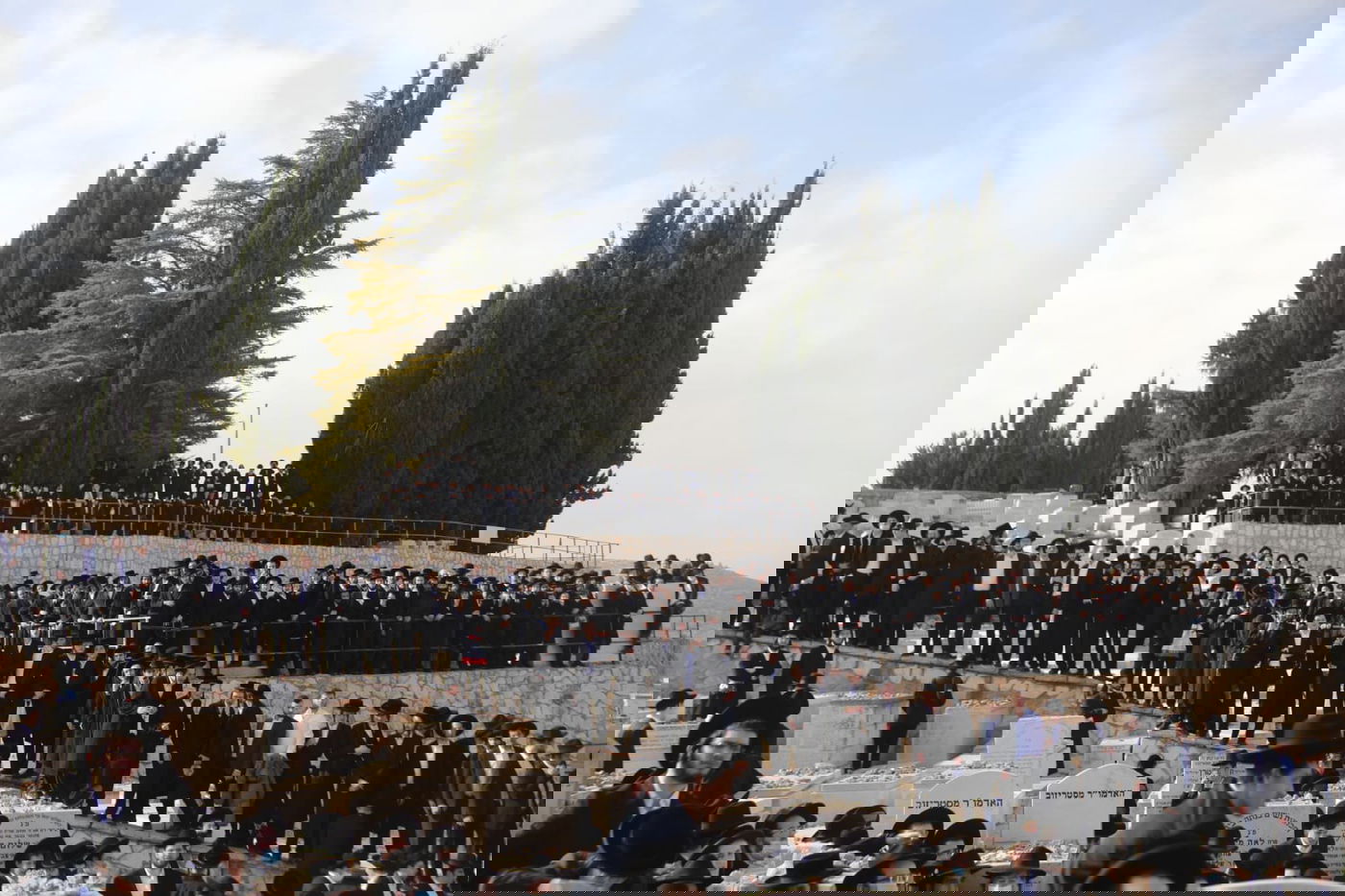 הגרמ"ד סולובייצ'יק זצ"ל נטמן בהר המנוחות