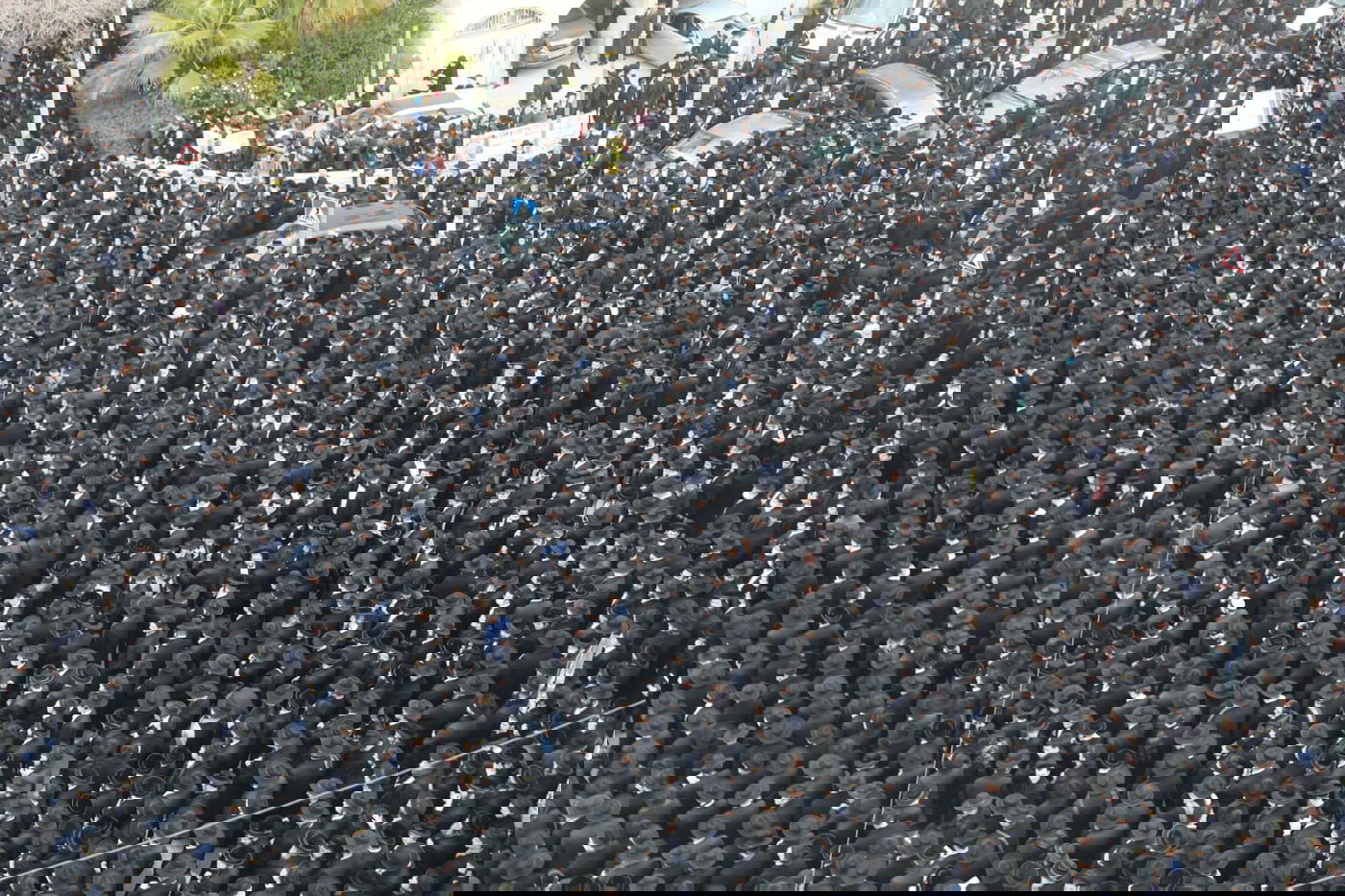 רבבות בלווית ראש ישיבת בריסק הגרמ"ד סולובייצ'יק זצ"ל