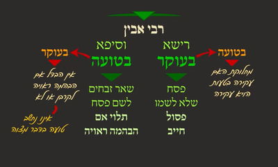 מסכת פסחים, דף ע"ב • סיכום והמחשה של הדף היומי