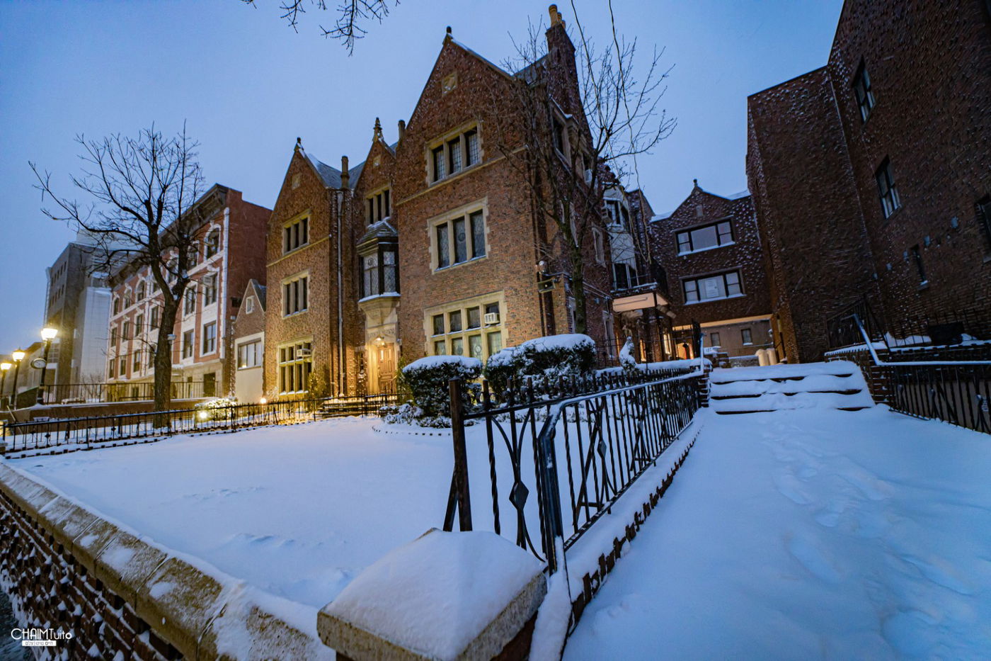 סופת שלגים קיצונית ב'קראון הייטס' • תיעוד