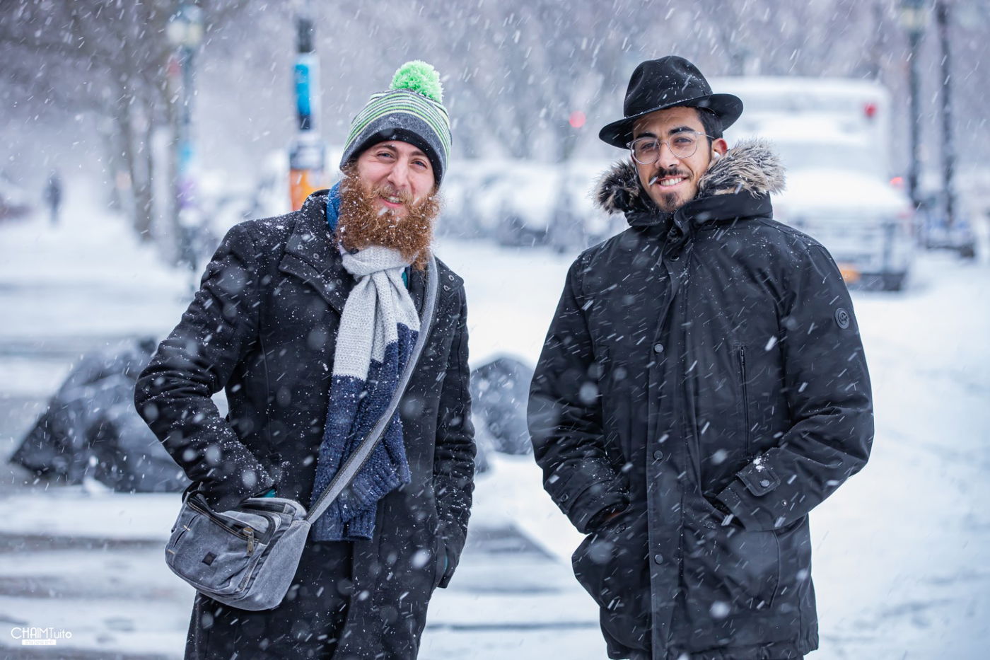 סופת שלגים קיצונית ב'קראון הייטס' • תיעוד