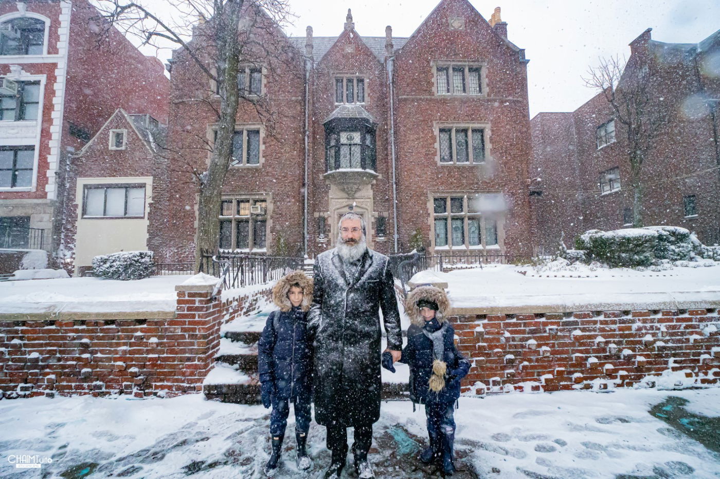 סופת שלגים קיצונית ב'קראון הייטס' • תיעוד