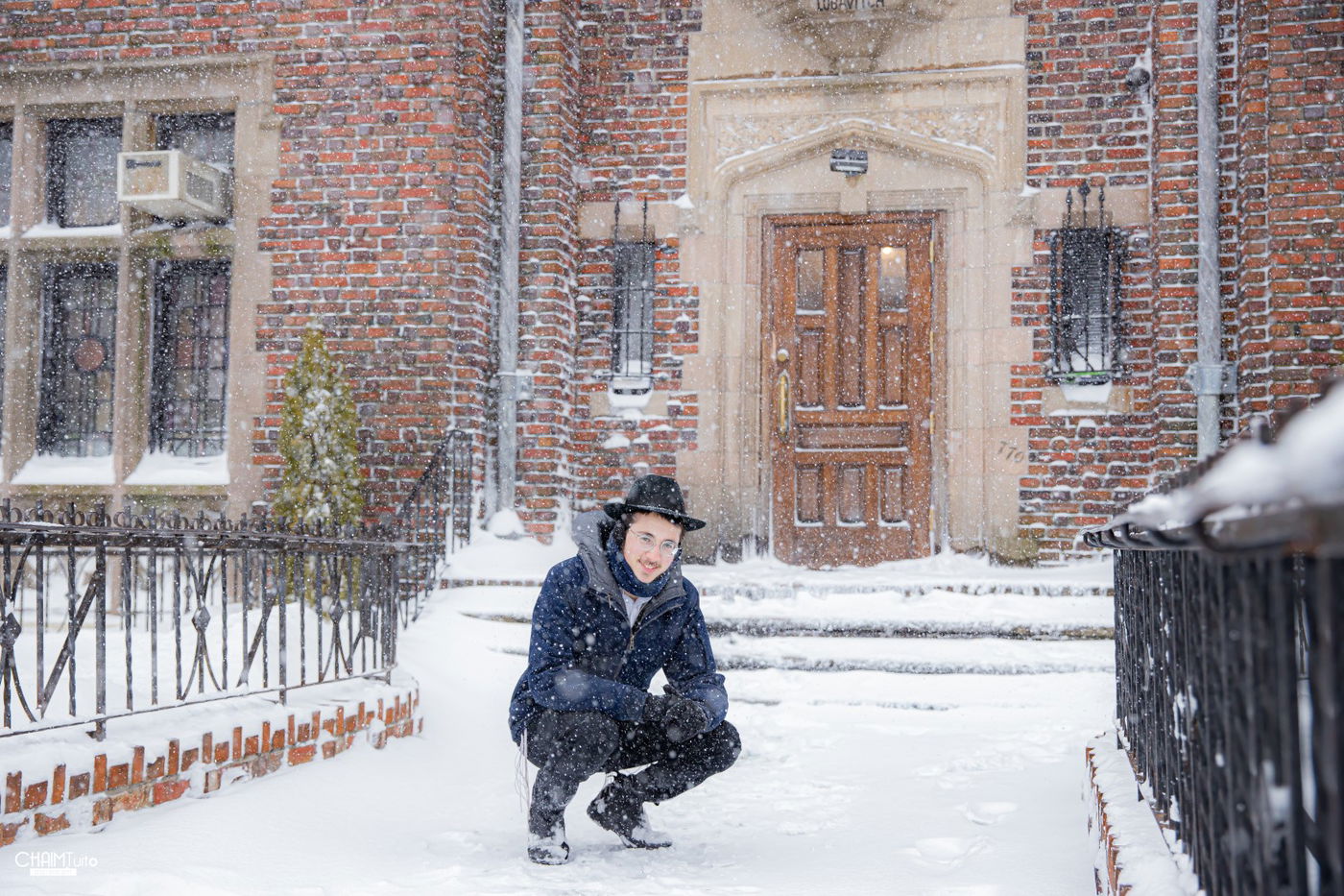 סופת שלגים קיצונית ב'קראון הייטס' • תיעוד