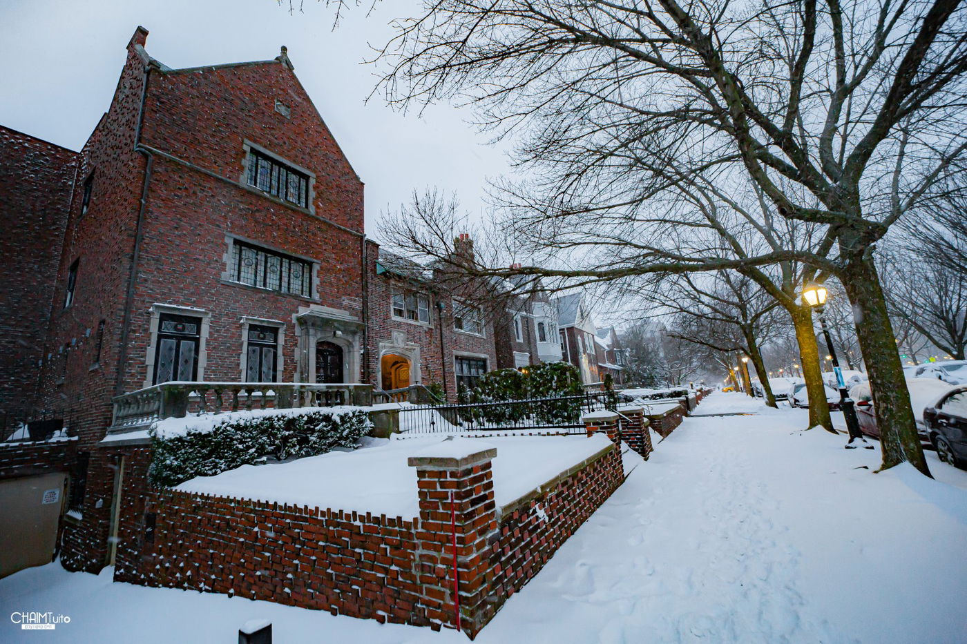 סופת שלגים קיצונית ב'קראון הייטס' • תיעוד