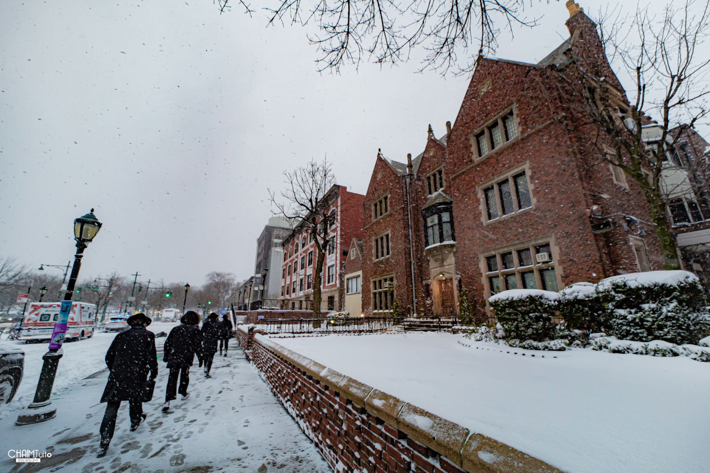 סופת שלגים קיצונית ב'קראון הייטס' • תיעוד