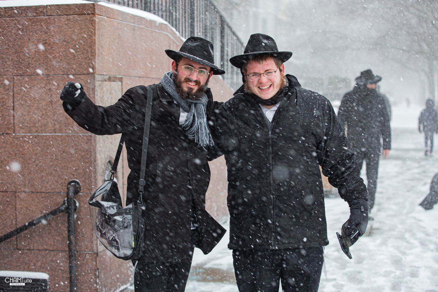סופת שלגים קיצונית ב'קראון הייטס' • תיעוד
