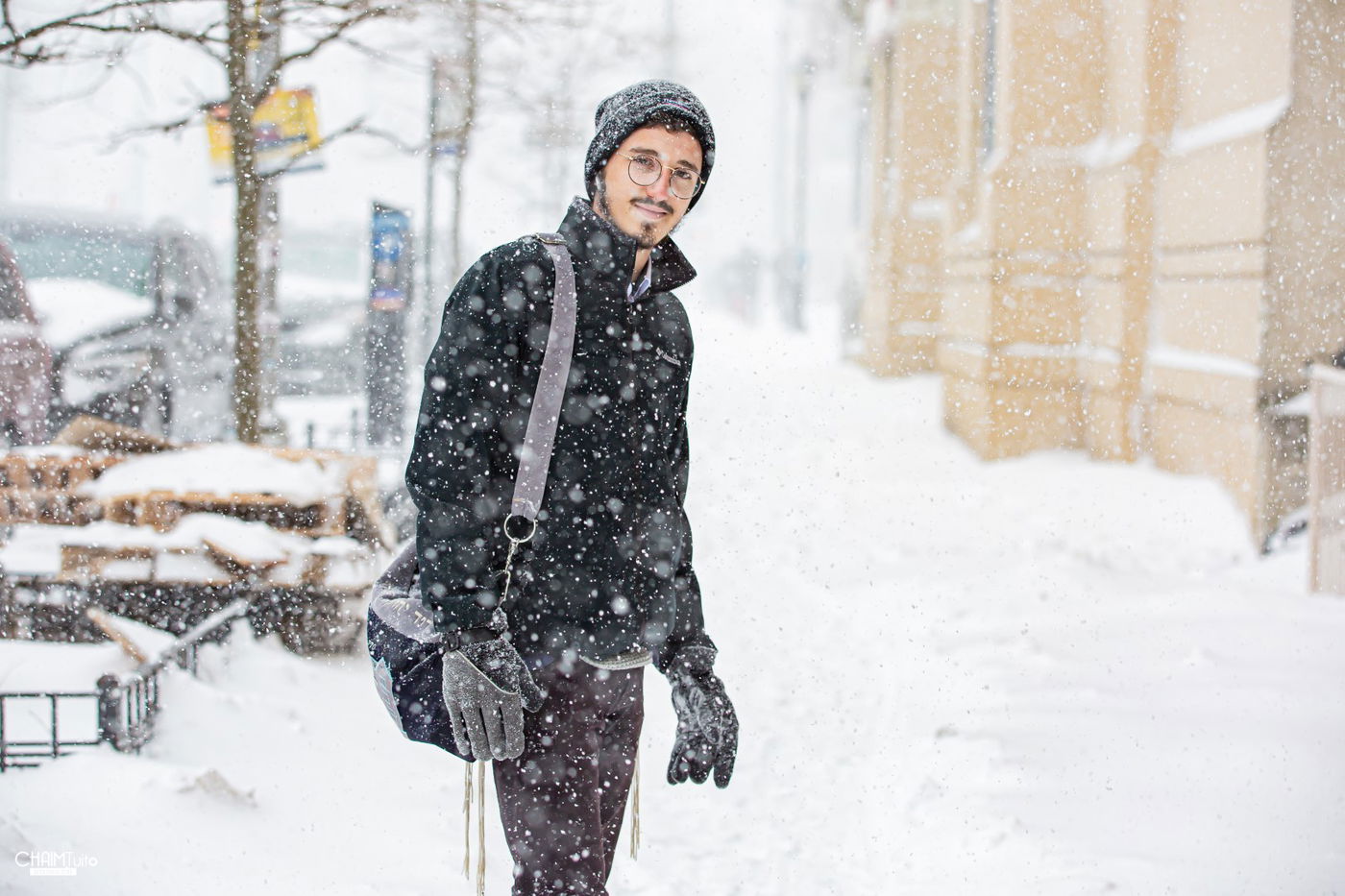 סופת שלגים קיצונית ב'קראון הייטס' • תיעוד