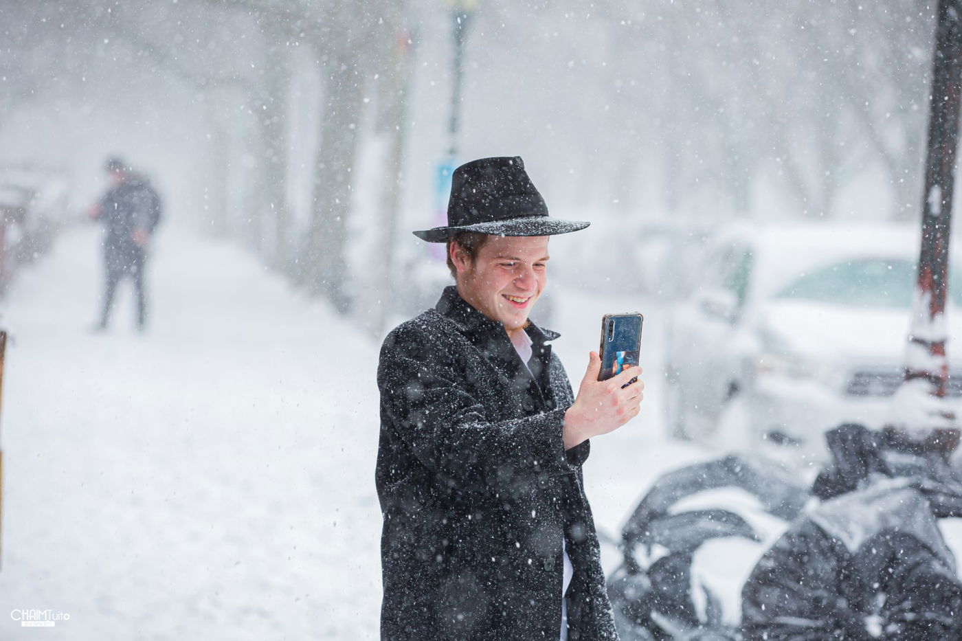 סופת שלגים קיצונית ב'קראון הייטס' • תיעוד