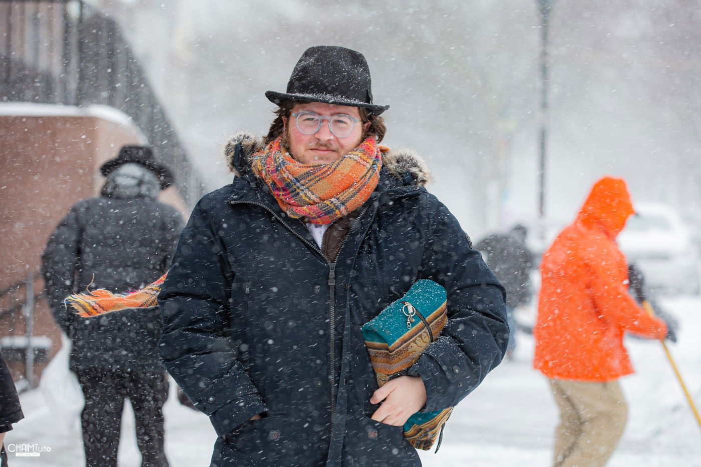 סופת שלגים קיצונית ב'קראון הייטס' • תיעוד