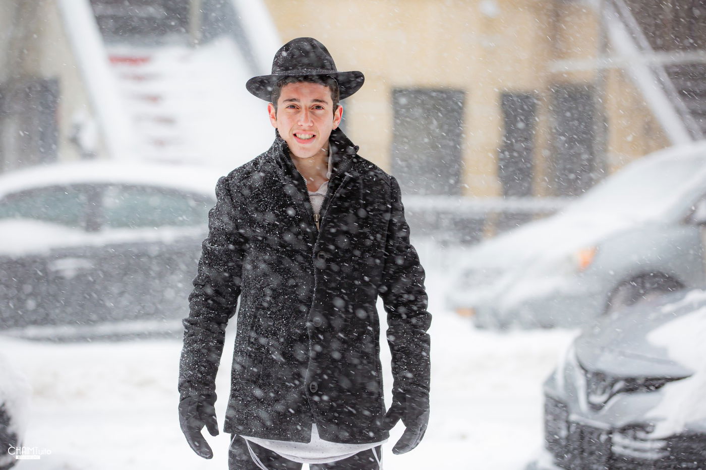 סופת שלגים קיצונית ב'קראון הייטס' • תיעוד