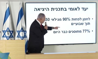 נתניהו: 'המוטציה מכה בנו; משבוע הבא פתיחה הדרגתית'