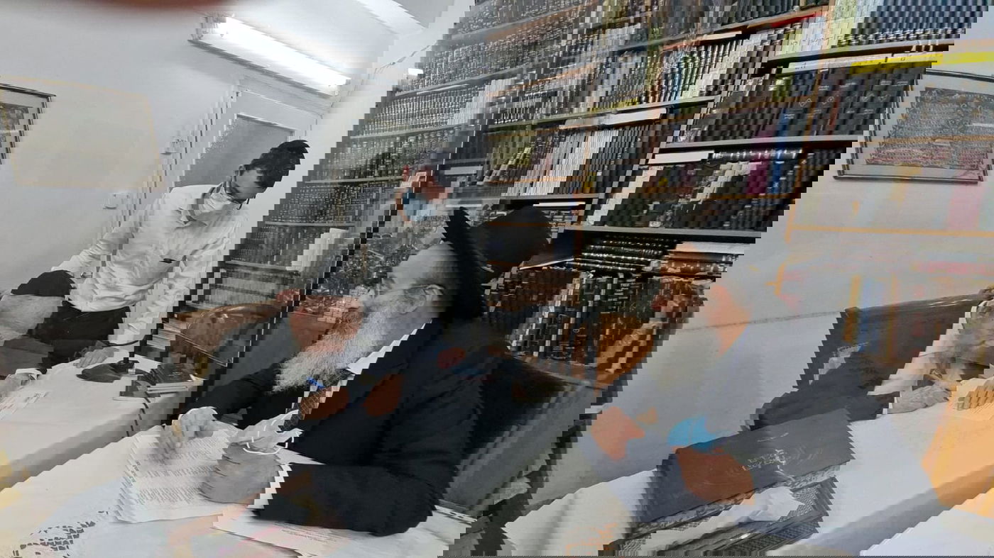 ראש הישיבה הגר"ג אדלשטיין מאשר את רשימת 'דגל התורה'