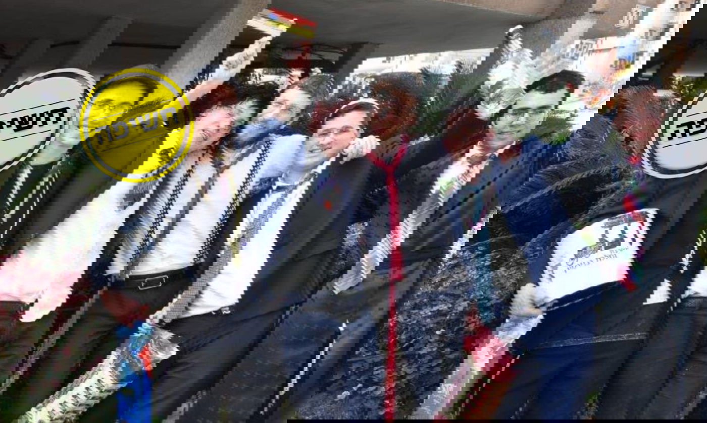 אילוסטרציה. בחורי ישיבות בפורים בבני ברק - בשנה שעברה