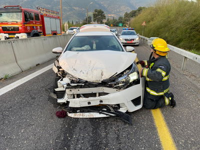 זירת התאונה