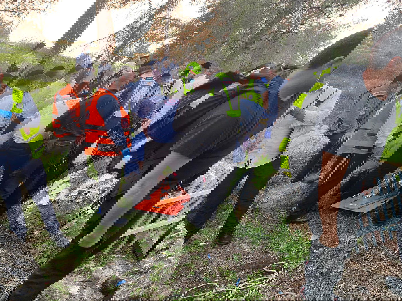 ביער אלעד: ילד נפל אל תוך בור מים - וחולץ