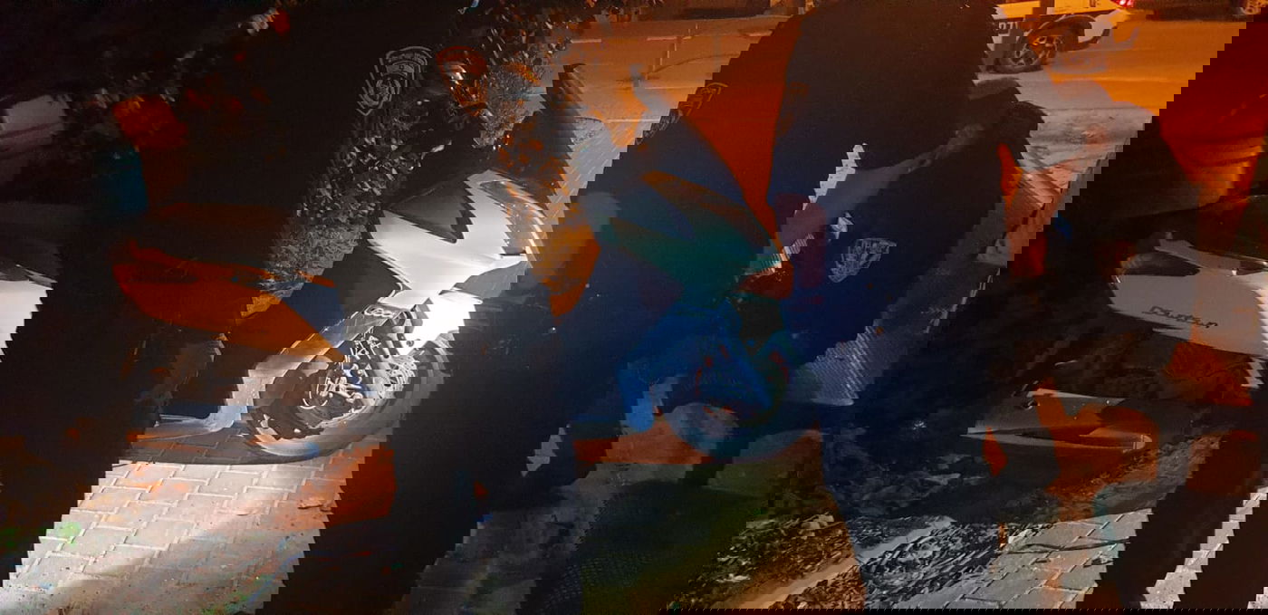 סגירת מעגל: הניצול הציל את האופנוע של המציל