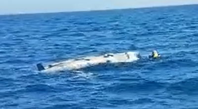 באפיסת כוחות: אותר 3 ק"מ מהחוף וחולץ