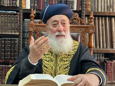 הראשל"צ הגר"ש עמאר: "אסור לשמוע למתנגדי החיסון"