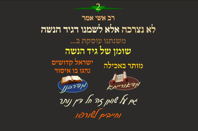 מסכת פסחים, דף פ"ג • סיכום והמחשה של הדף היומי