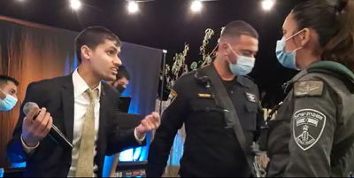 הזמר מידד טסה נקנס בחתונה ביישוב תירוש