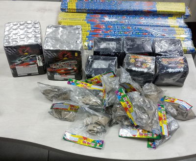 חומרי הנפץ שאותרו