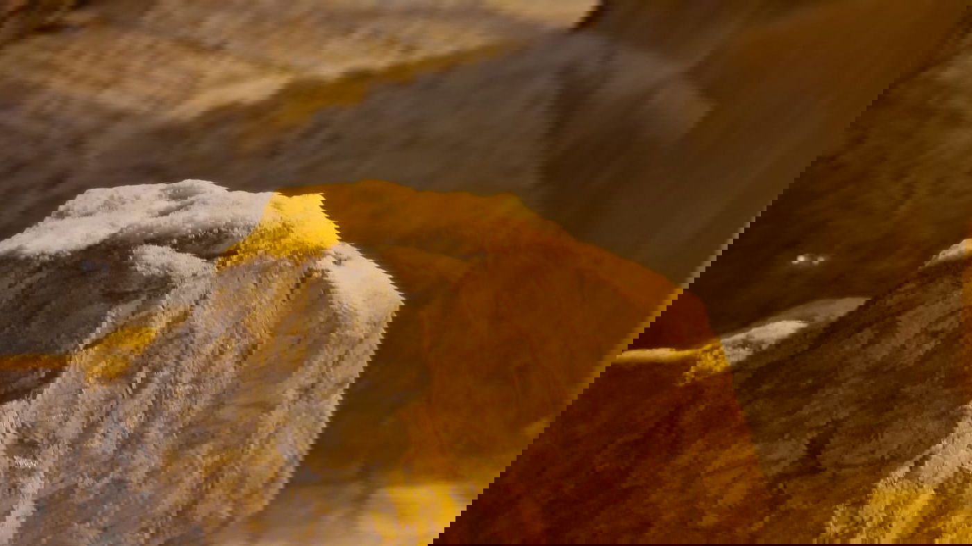 השלג בירושלים:  מאה שערים נצבעה בלבן