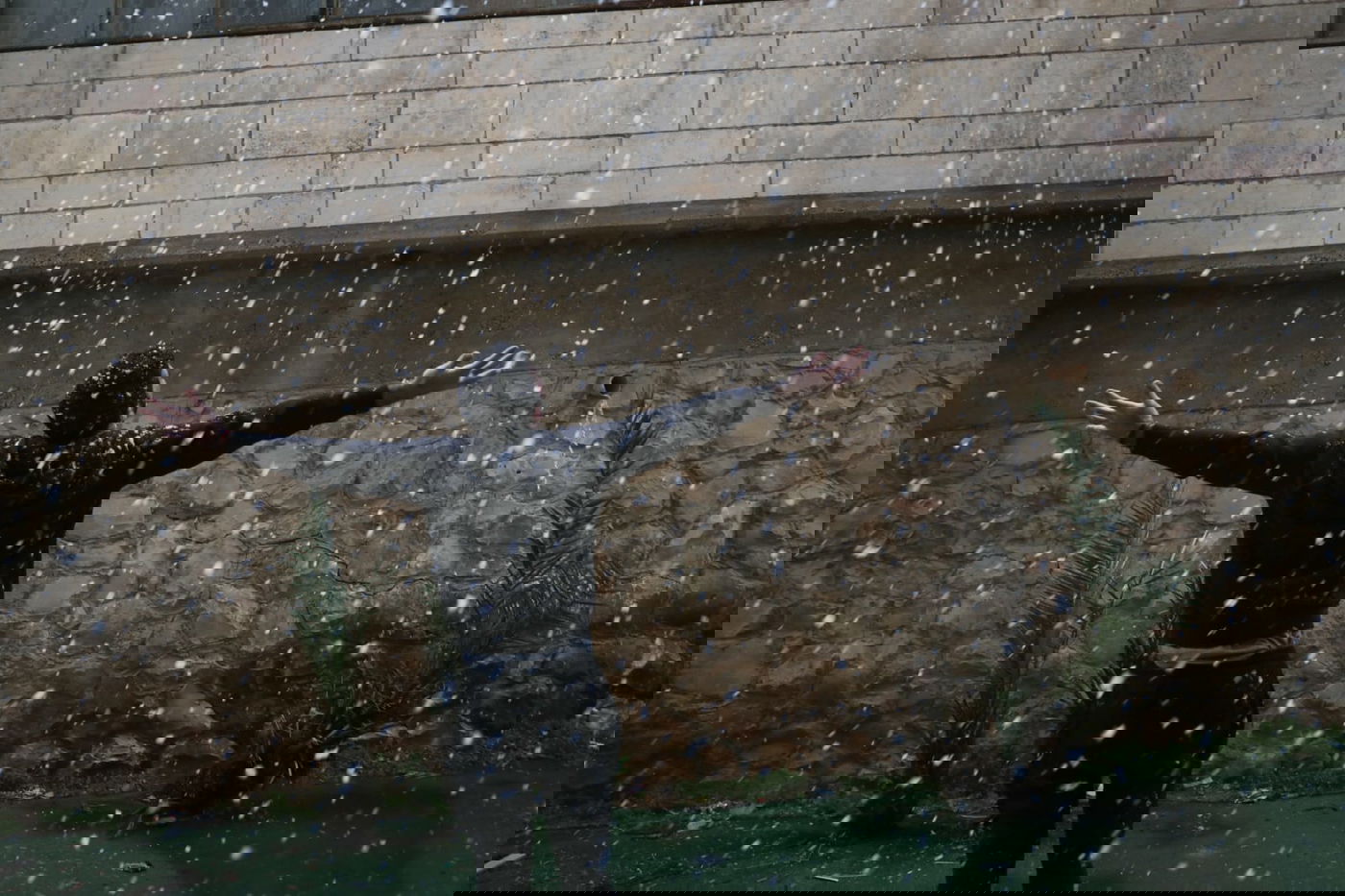 זה קרה: שלג החל לרדת גם בעיר ירושלים