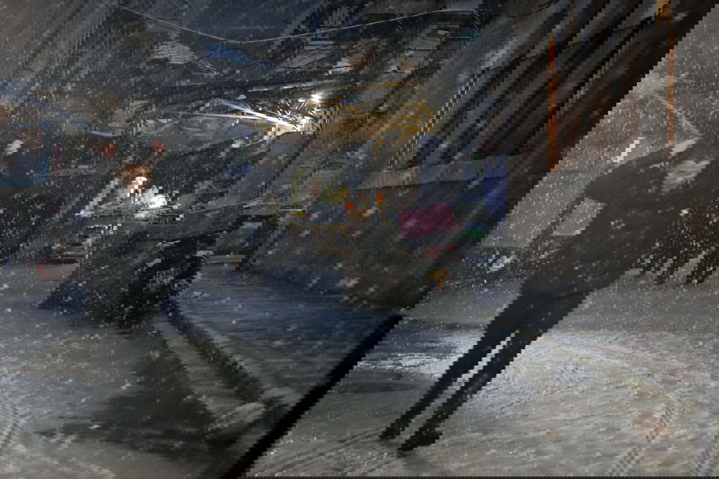 שלג בירושלים: גלריה לבנה ממאה שערים