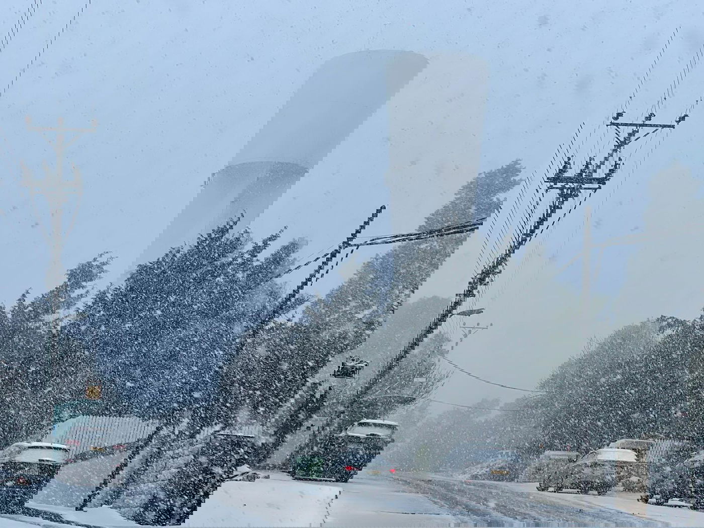 כשהעיר צפת נצבעה בלבן; תיעוד מהשלג