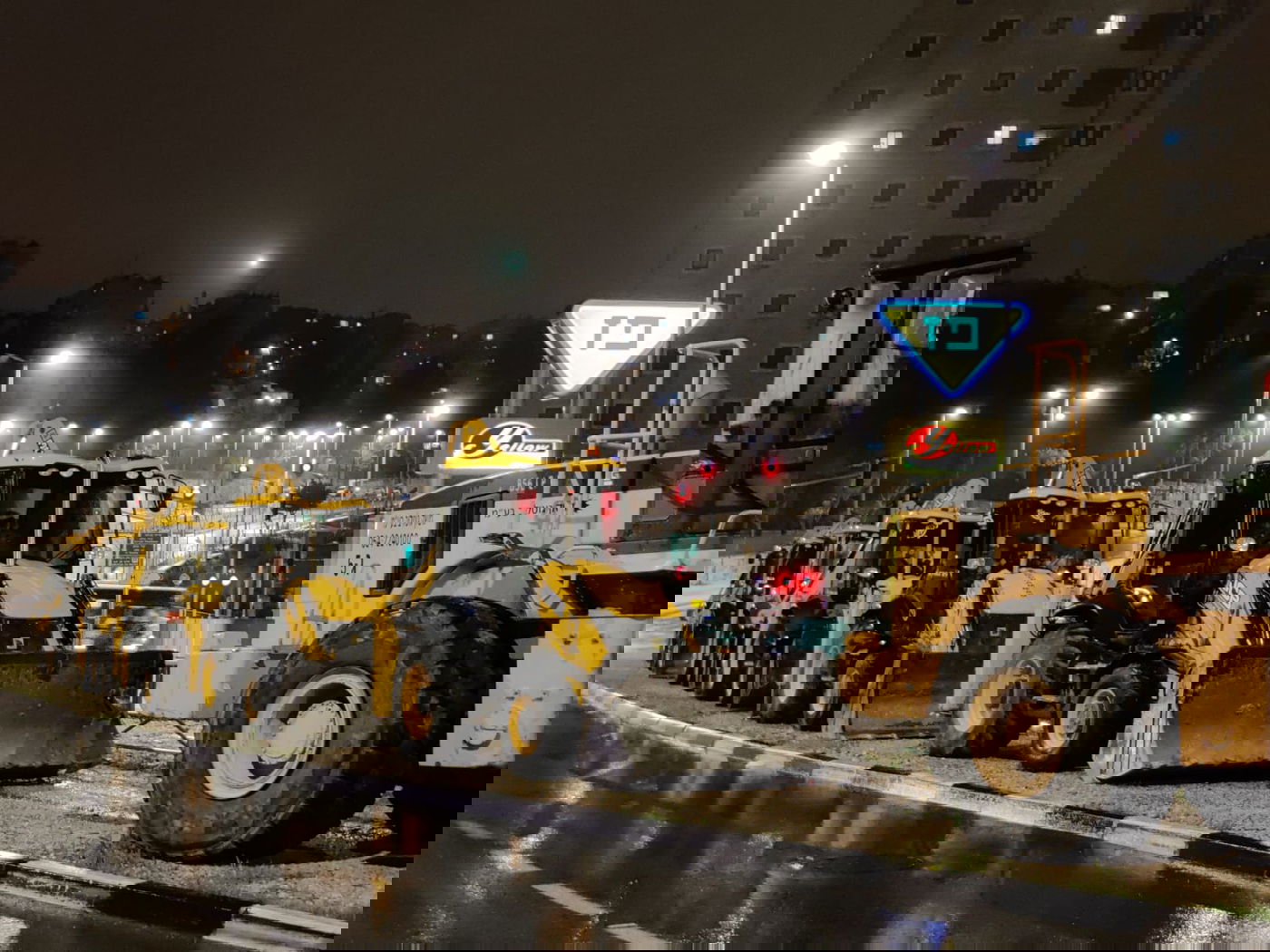 שלג בגולן ובגליל וגשם בכל הארץ; 'כוננות שלג' בירושלים