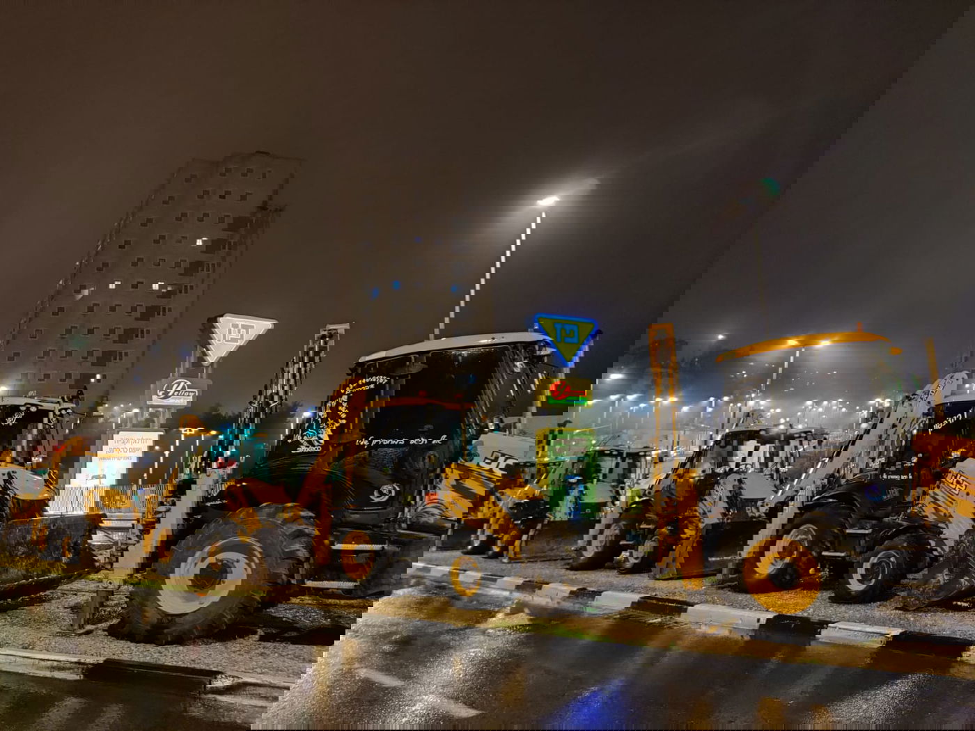 שלג בגולן ובגליל וגשם בכל הארץ; 'כוננות שלג' בירושלים