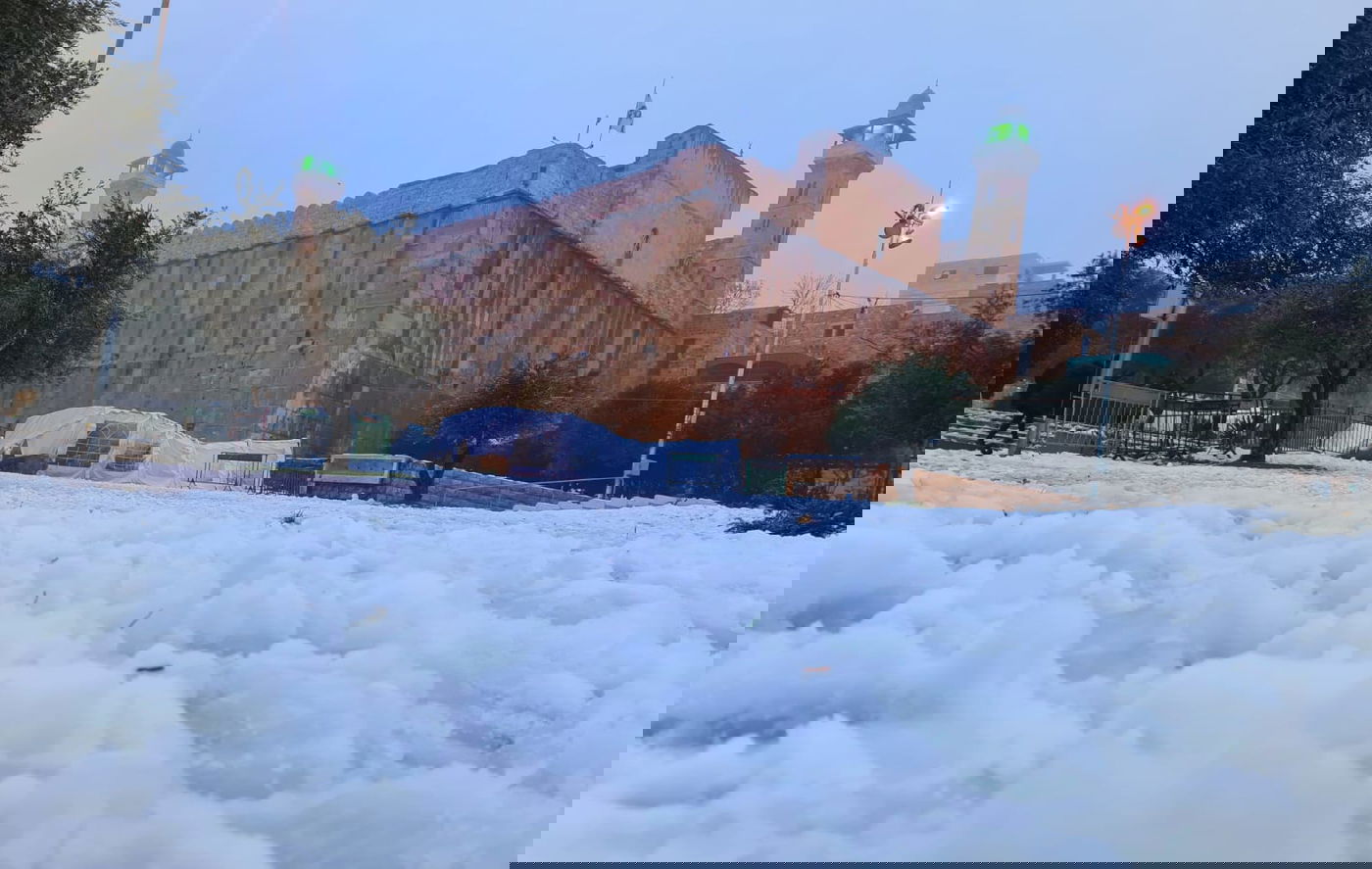 צפו בתיעוד: חברון ומערת המכפלה מושלגות