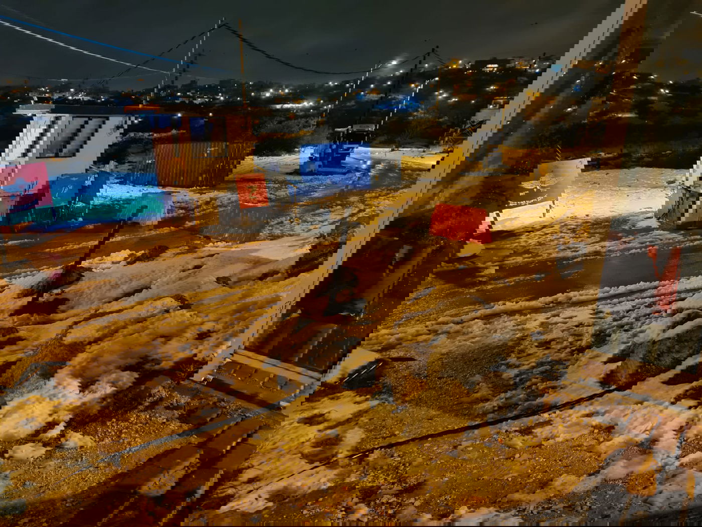 צפו בתיעוד: חברון ומערת המכפלה מושלגות