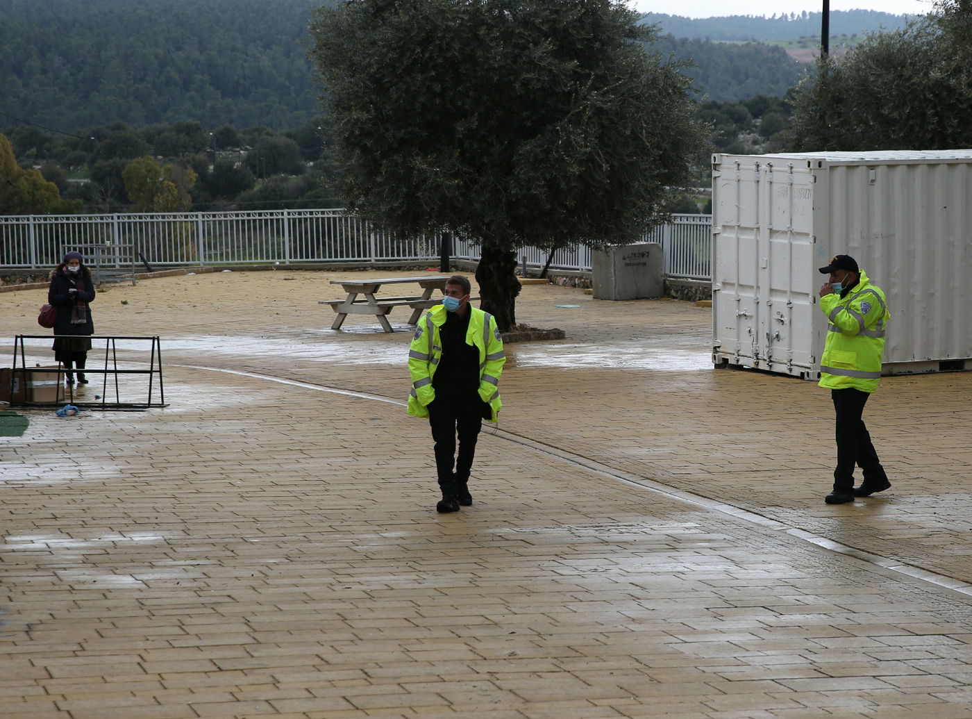 צפו: כך חסמה המשטרה את הגישה למירון