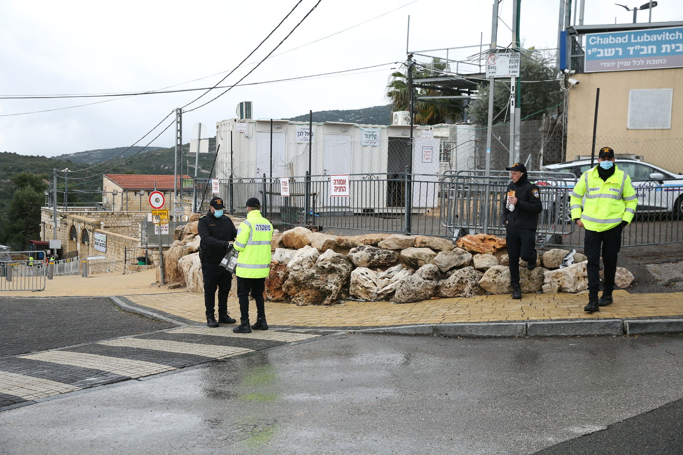 צפו: כך חסמה המשטרה את הגישה למירון