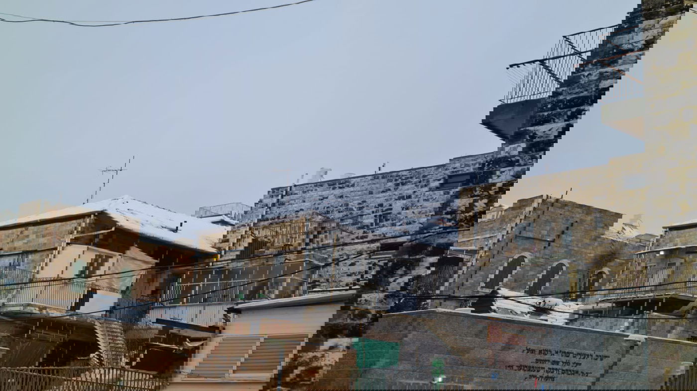 אלו הן בובות השלג של הילדים הירושלמים