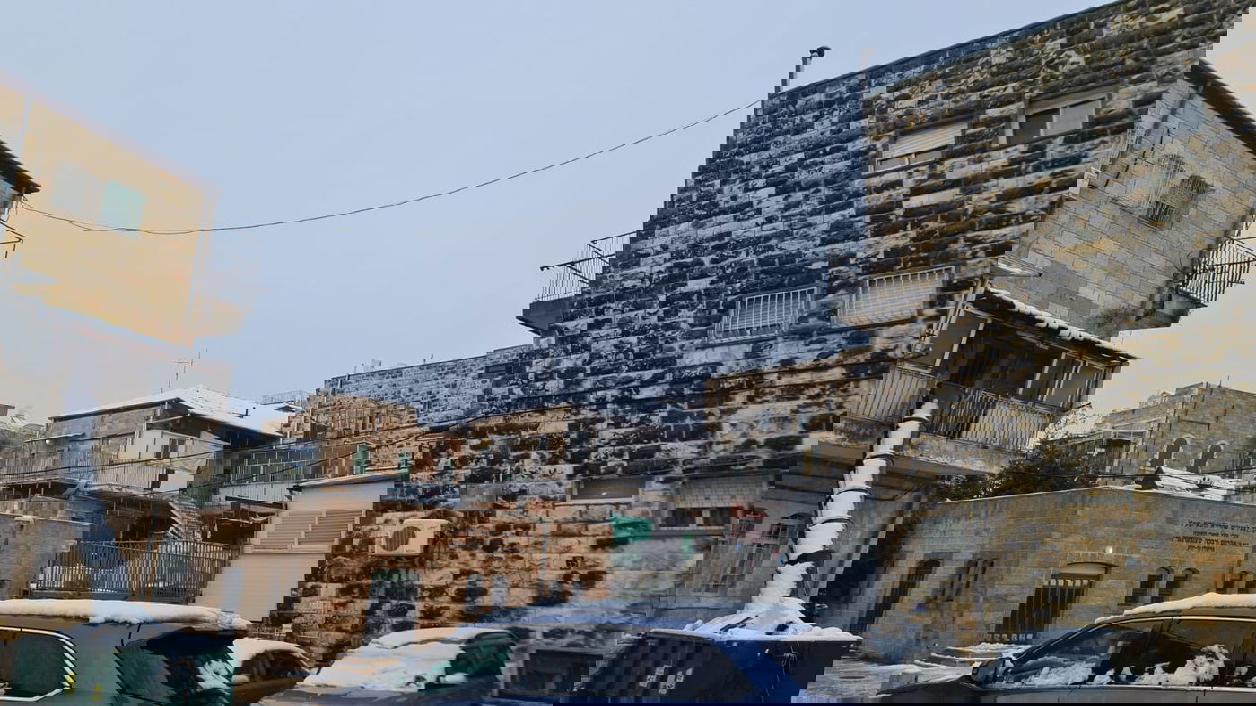 אלו הן בובות השלג של הילדים הירושלמים