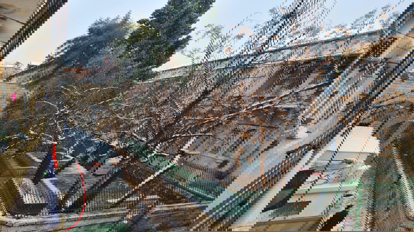 אלו הן בובות השלג של הילדים הירושלמים