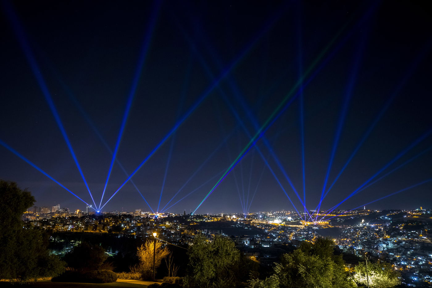 22 מיצגי אור בירושלים; תיעוד מואר במיוחד